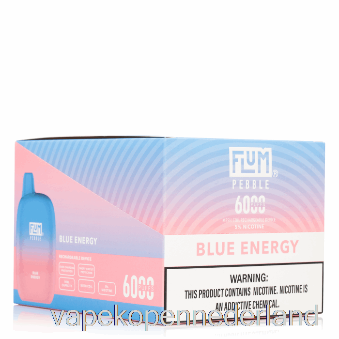 Vape Nederland [10-pack] Flum Pebble 6000 Wegwerp